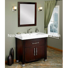 Tocador de baño de madera maciza (BA-1105)